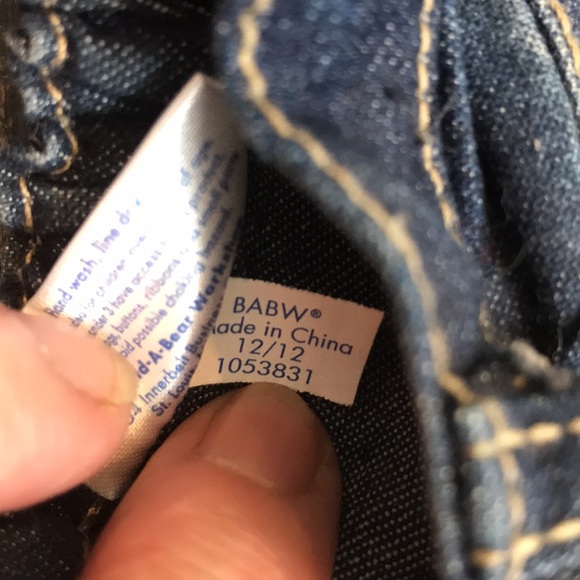 Build -A-Bear Pink satin jacket & grommet shorts - Picture 14 of 14